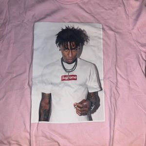 Pink supreme shirt